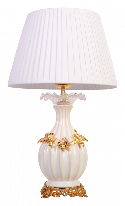 Настольная лампа декоративная abrasax 8107 tl.8107-1go