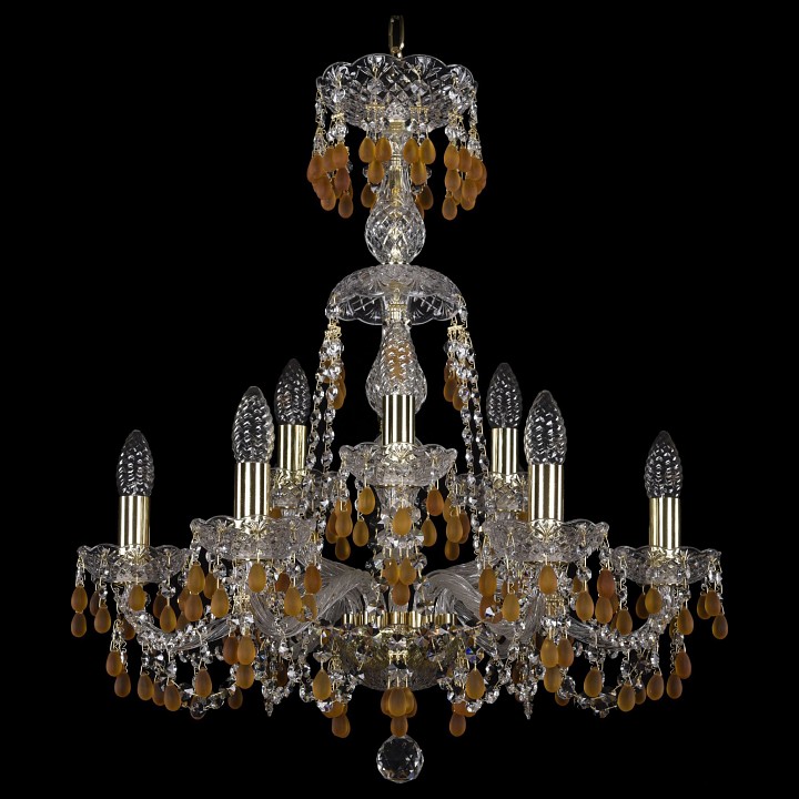 Подвесная люстра bohemia art classic 11.24 11.24.6+3.200.xl-64.gd.v1003
