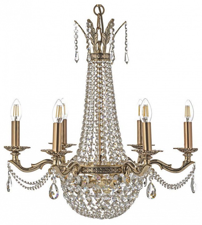 Подвесная люстра arti lampadari amelia amelia e 1.6.6.502 gb