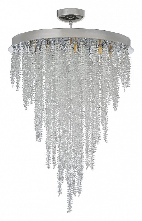Люстра на штанге arti lampadari flusso nickel flusso h 1.4.45.105 n