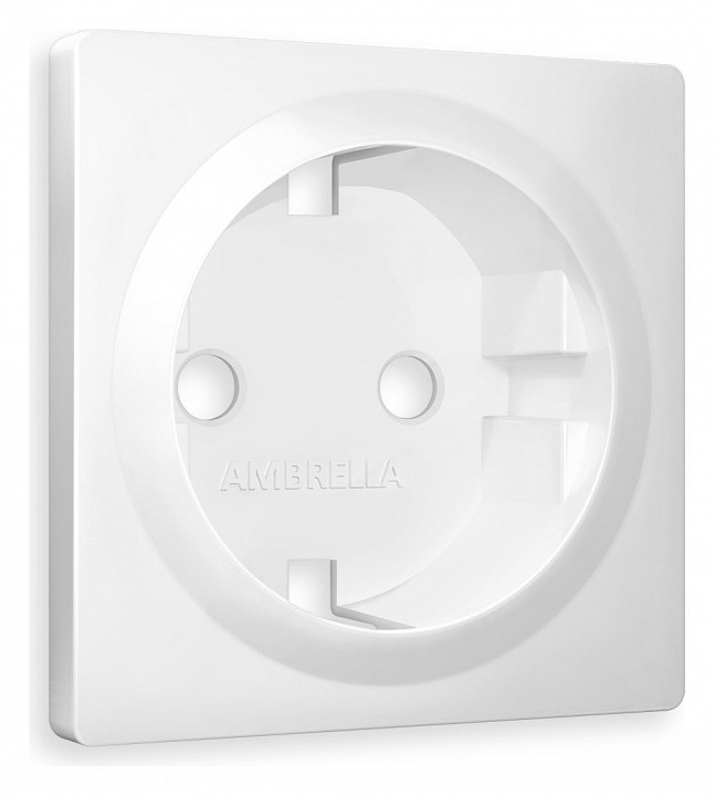 Накладка для розетки с заземлением ambrella volt quant ap1260