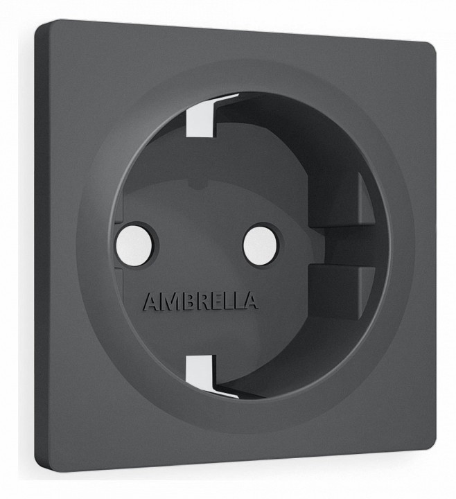 Накладка для розетки с заземлением ambrella volt quant ap9060
