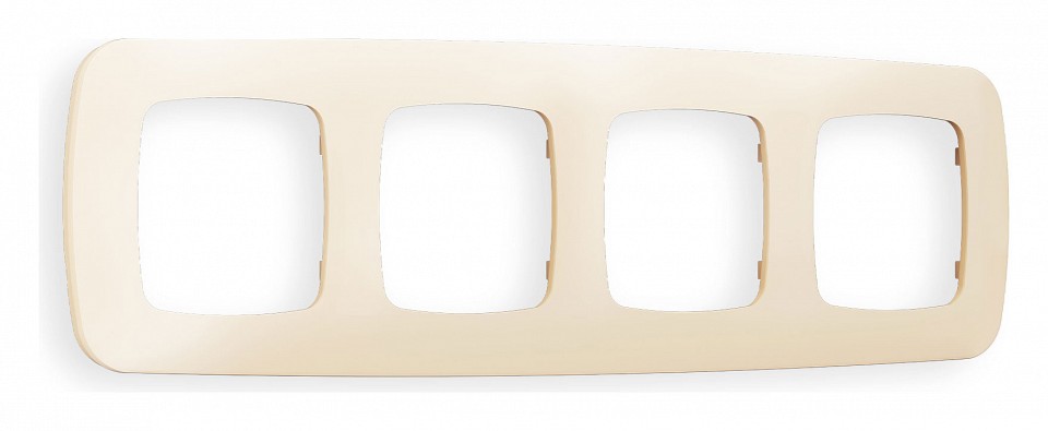 Рамка на 4 поста ambrella volt ecta of140334