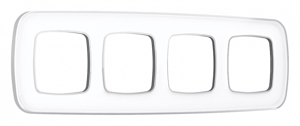 Рамка на 4 поста ambrella volt coint of640134
