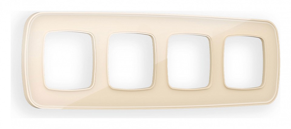 Рамка на 4 поста ambrella volt coint of640304