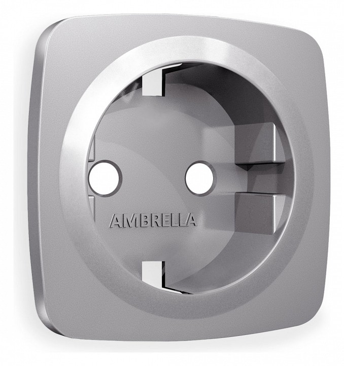 Накладка для розетки с заземлением ambrella volt quant op5060