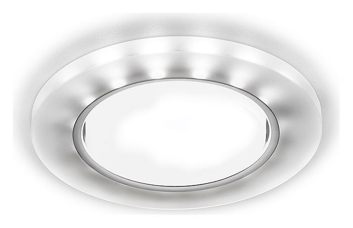 Встраиваемый светильник ambrella light g g214 ch/wh