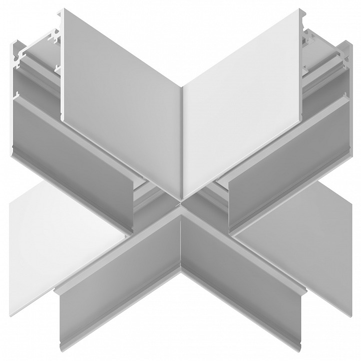Соединитель x-образный для треков накладных ambrella light gl gl3375