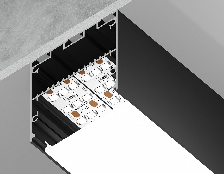 Короб накладной ambrella light profile system gp gp3100bk