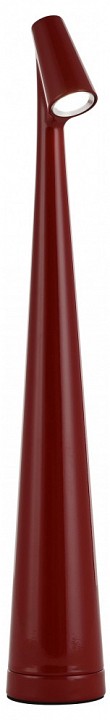 Настольная лампа декоративная arte milano  128101/h350/3-6k/3w red