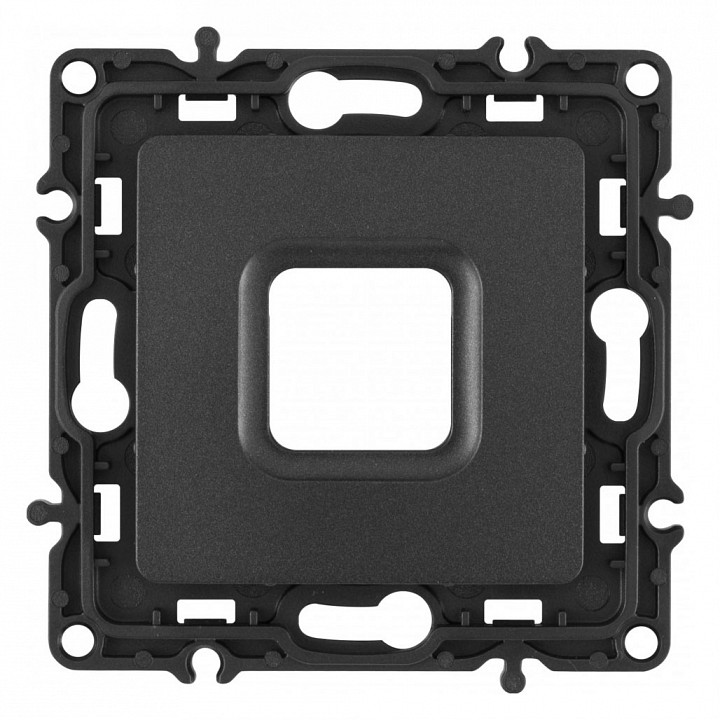 Розетка для вывод кабеля без рамки arte milano am-217 217.49-1.black
