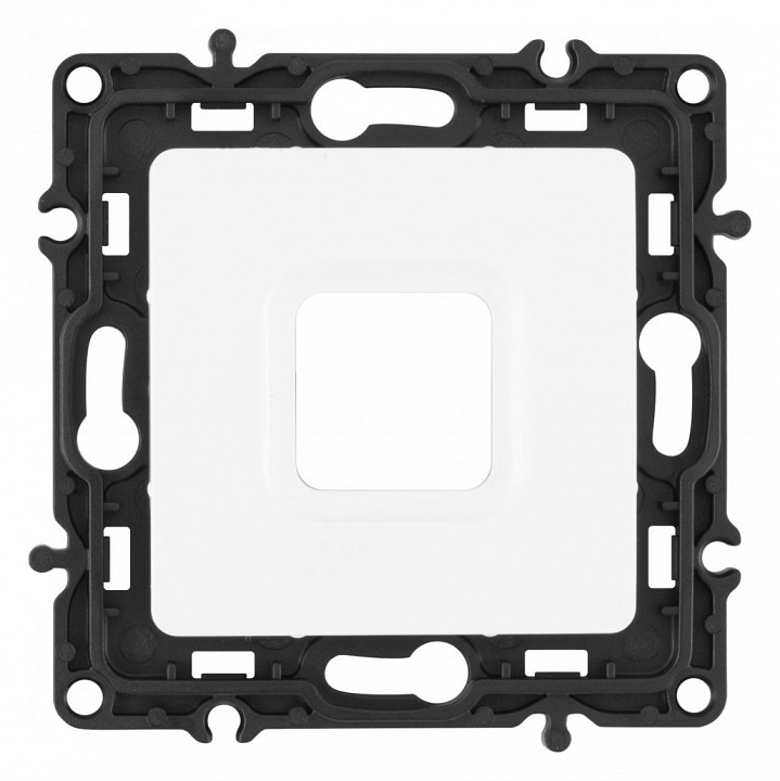 Розетка для вывод кабеля без рамки arte milano am-217 217.49-1.white