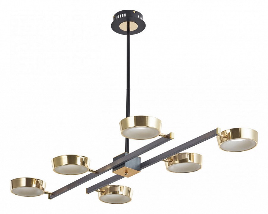 Люстра на штанге arte milano ferrara-71279 271279/6l ni/gd