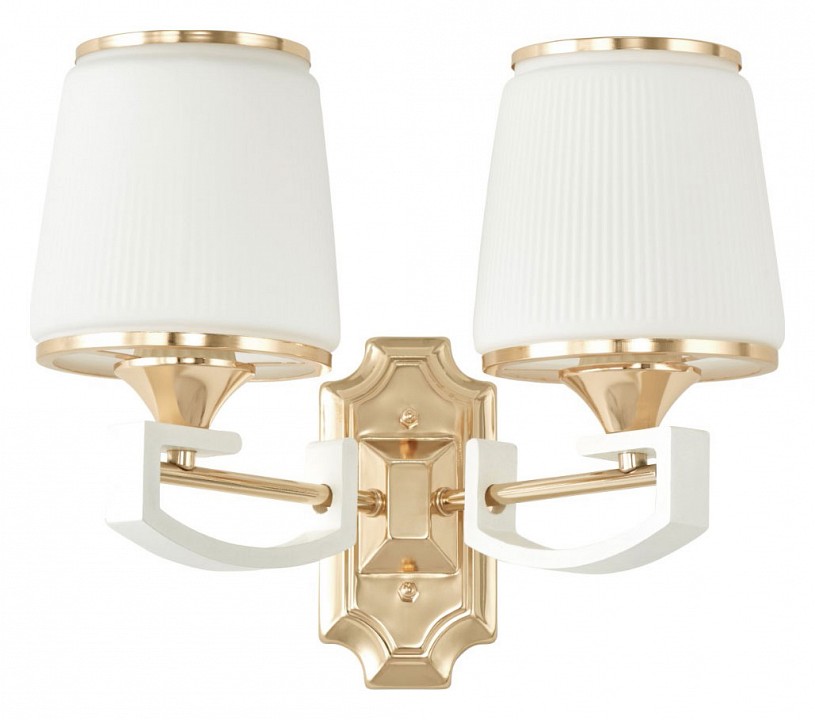 Бра arte milano florentia-2457 302457/2w wh/gd