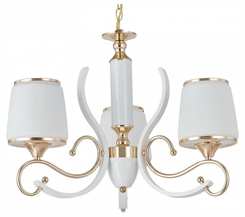 Подвесная люстра arte milano florentia-3857 303857/3 wh/gd
