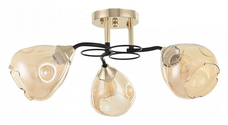 Потолочная люстра arte milano amalfi-324106 324106/3 fg+bk