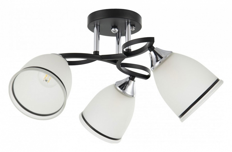 Потолочная люстра arte milano amalfi-325885 325885/3a bk+cr