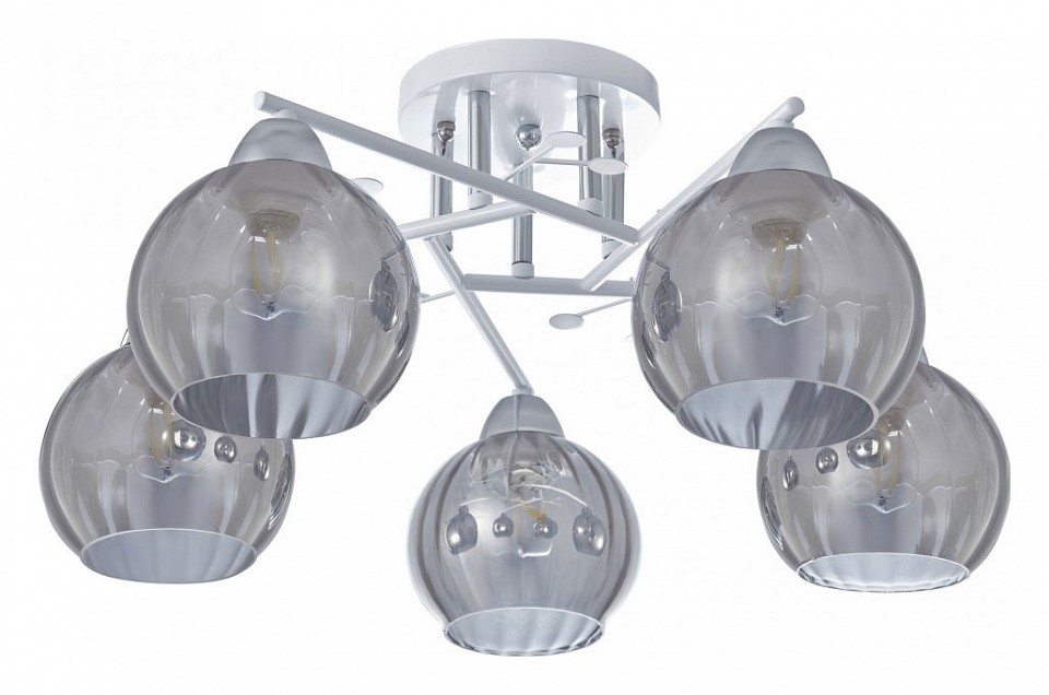 Потолочная люстра arte milano amalfi-326508 326508/5 wh+cr