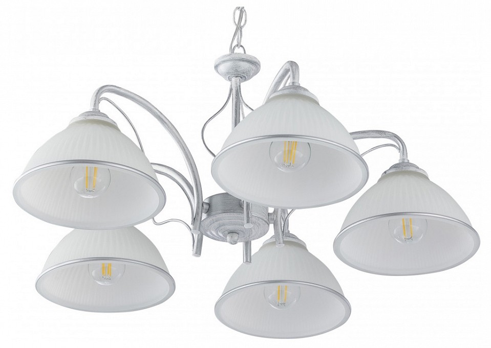 Подвесная люстра arte milano amalfi-7946 337207/5 wt+sl