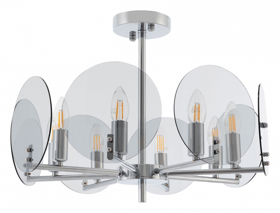 Люстра на штанге arte milano sorrento-9309 379309/8/490 cr