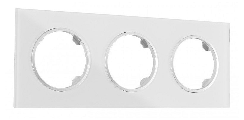 Рамка на 3 поста arte milano am-502.01 502.01-3.white