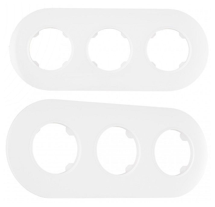 Рамка на 3 поста arte milano am-502.08 502.08-3.white