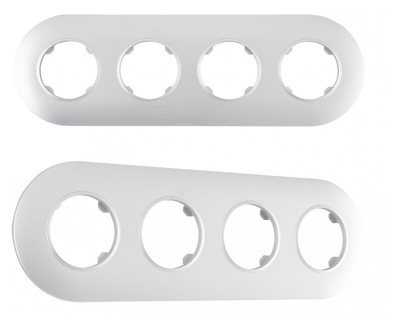 Рамка на 4 поста arte milano am-502.08 502.08-4.silver