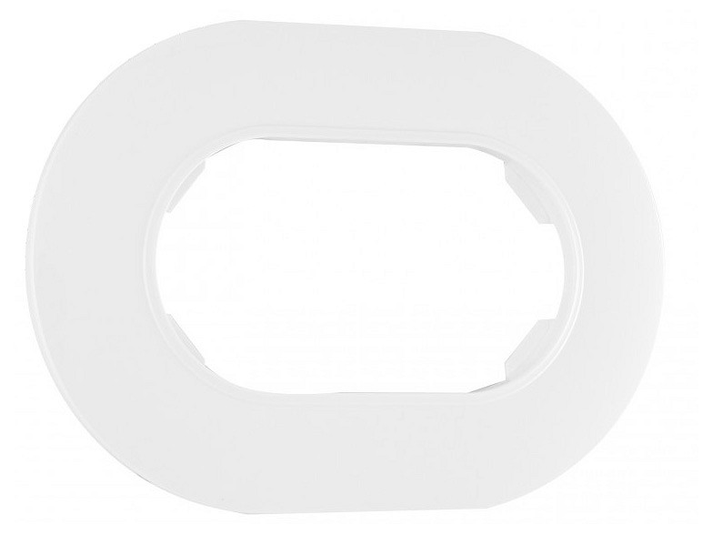 Рамка для двойной розетки arte milano am-502.08 502.08-double.white