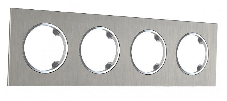 Рамка на 4 поста arte milano am-502.11 502.11-4.grey