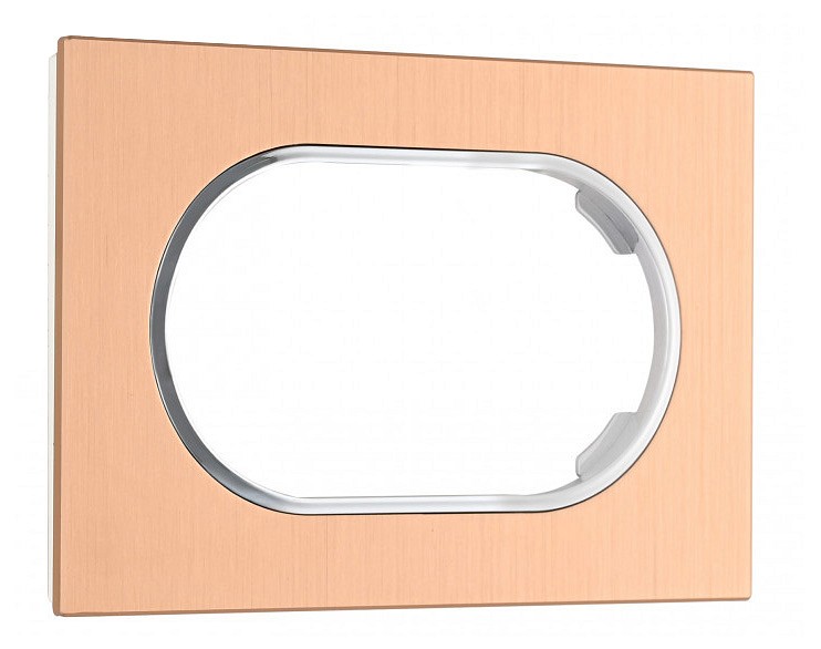 Рамка для двойной розетки arte milano am-502.11 502.11-double.pink