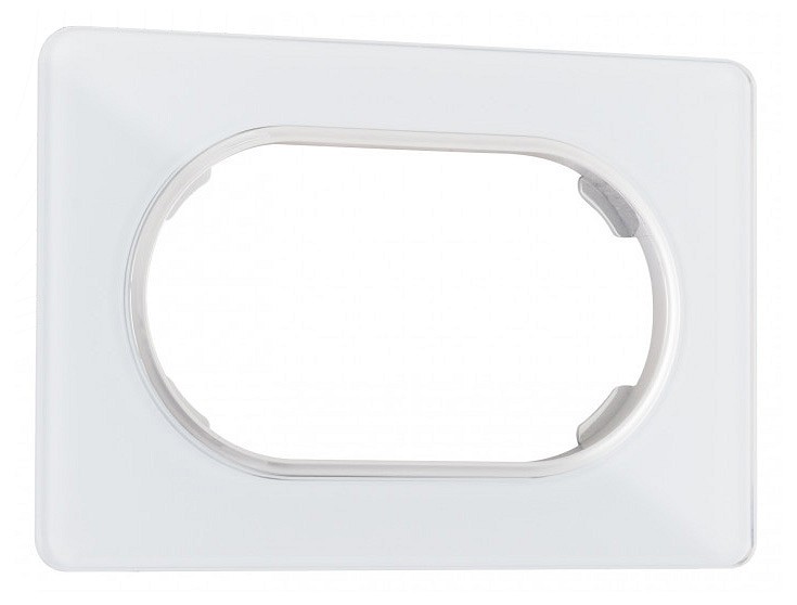 Рамка для двойной розетки arte milano am-502.13 502.13-double.white