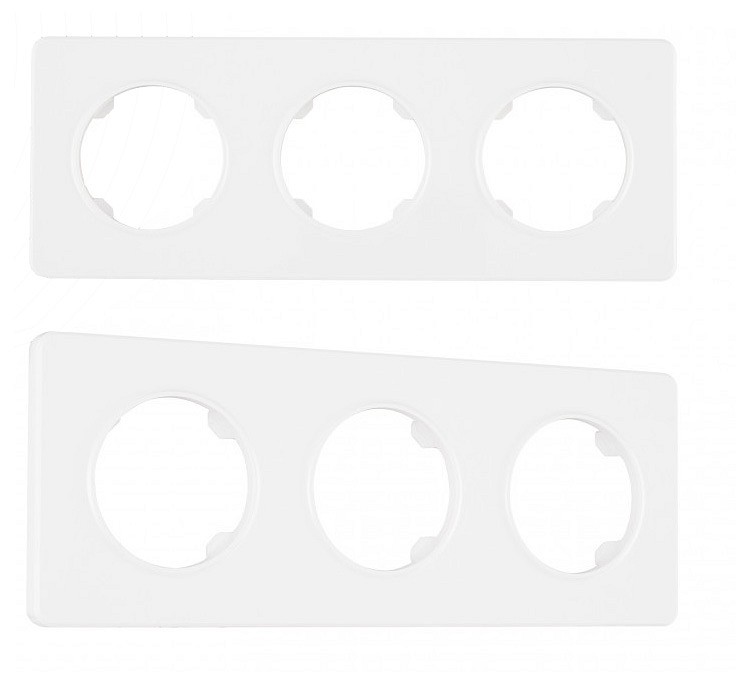 Рамка на 3 поста arte milano am-502.15 502.15-3.white