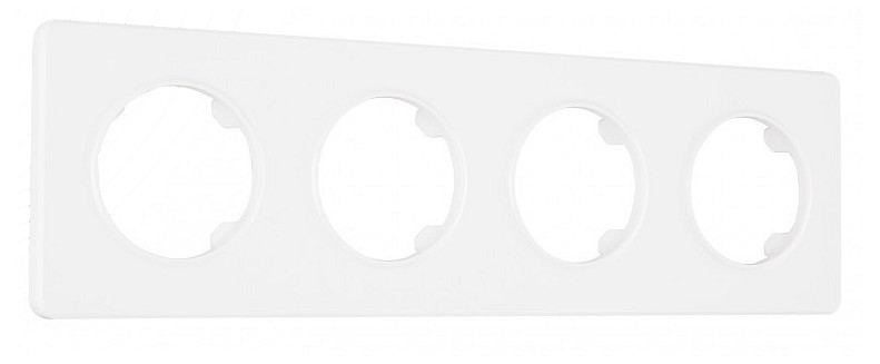 Рамка на 4 поста arte milano am-502.15 502.15-4.white