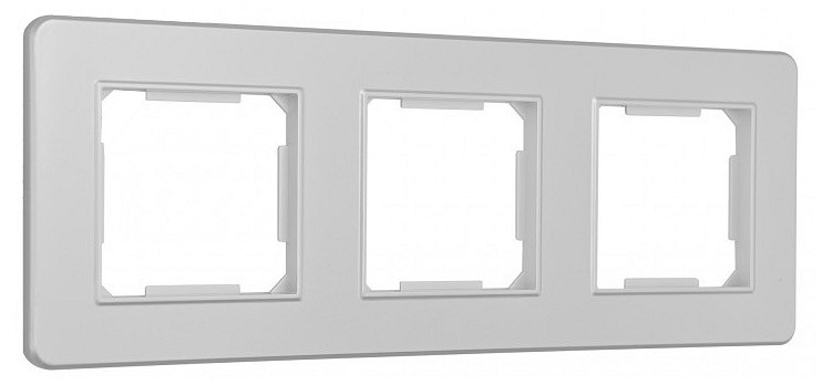 Рамка на 3 поста arte milano am-502.16 502.16-3.silver