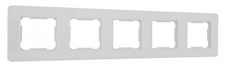 Рамка на 5 постов arte milano am-502.16 502.16-5.white