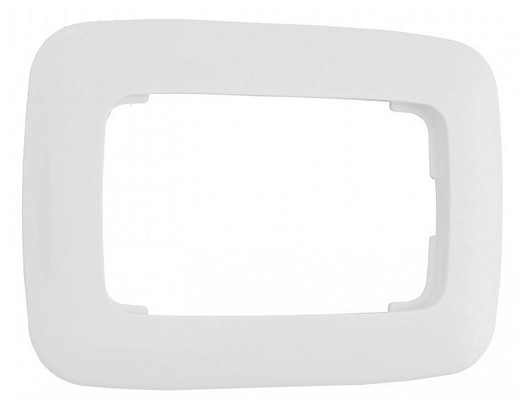 Рамка для двойной розетки arte milano am-505.05 505.05-double.white
