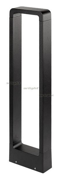 Наземный низкий светильник arlight lgd-path-frame-h650-7w warm3000 (bk, 100 deg, 230v) 021929(1)