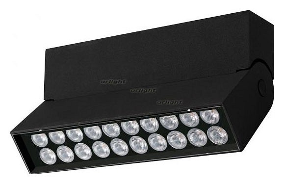 Накладной светильник arlight sp-loft-surface-s170-10w warm3000 (bk, 24 deg) 025656