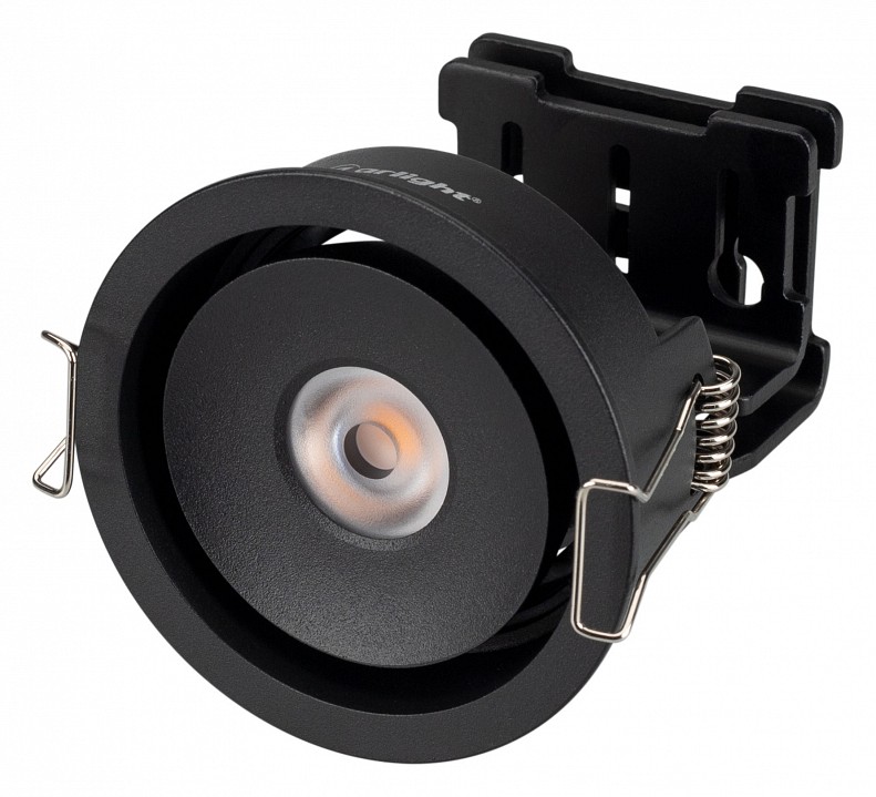 Встраиваемый светильник arlight cl-simple-r78-9w day4000 (bk, 45 deg) 026871