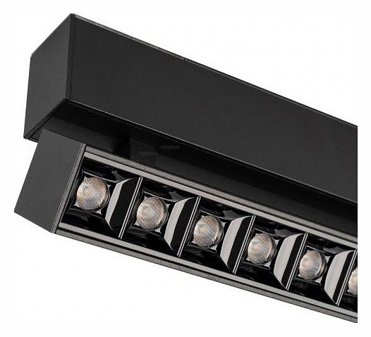 Светильник на штанге arlight mag-laser-fold-45-s480-18w warm3000 (bk, 15 deg, 24v) 026978