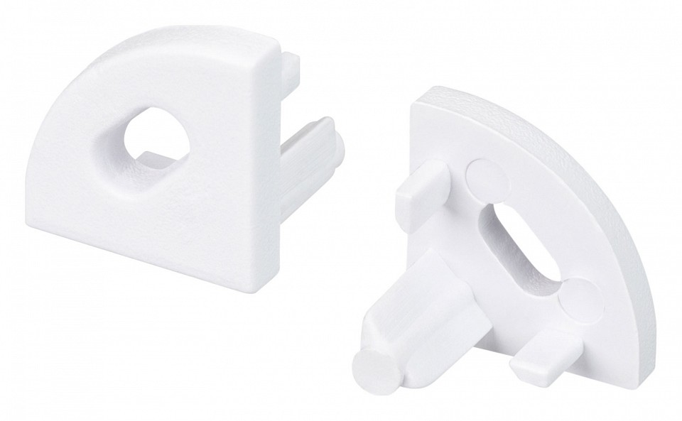 Заглушка для профиля с отверстием arlight arh 037356