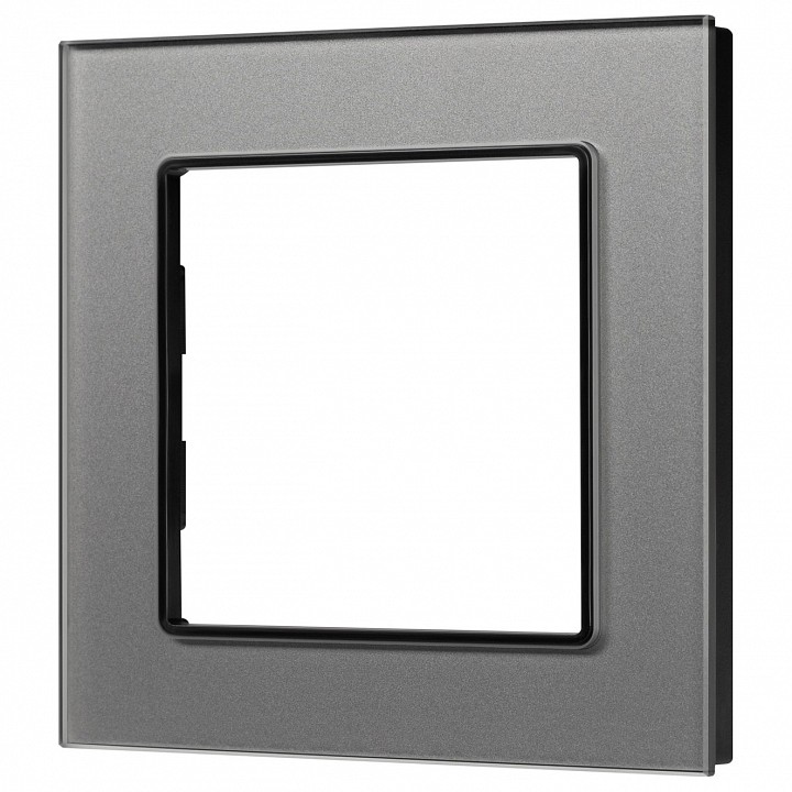 Рамка на 1 пост arlight glare 043788