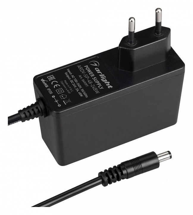 Блок питания с проводом arlight ardv 049397