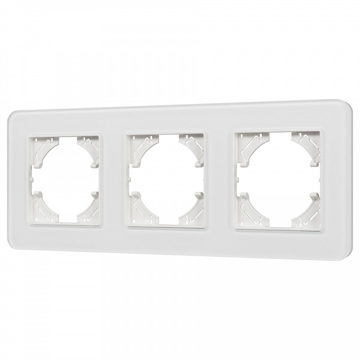 Рамка на 3 поста arlight omali 049696