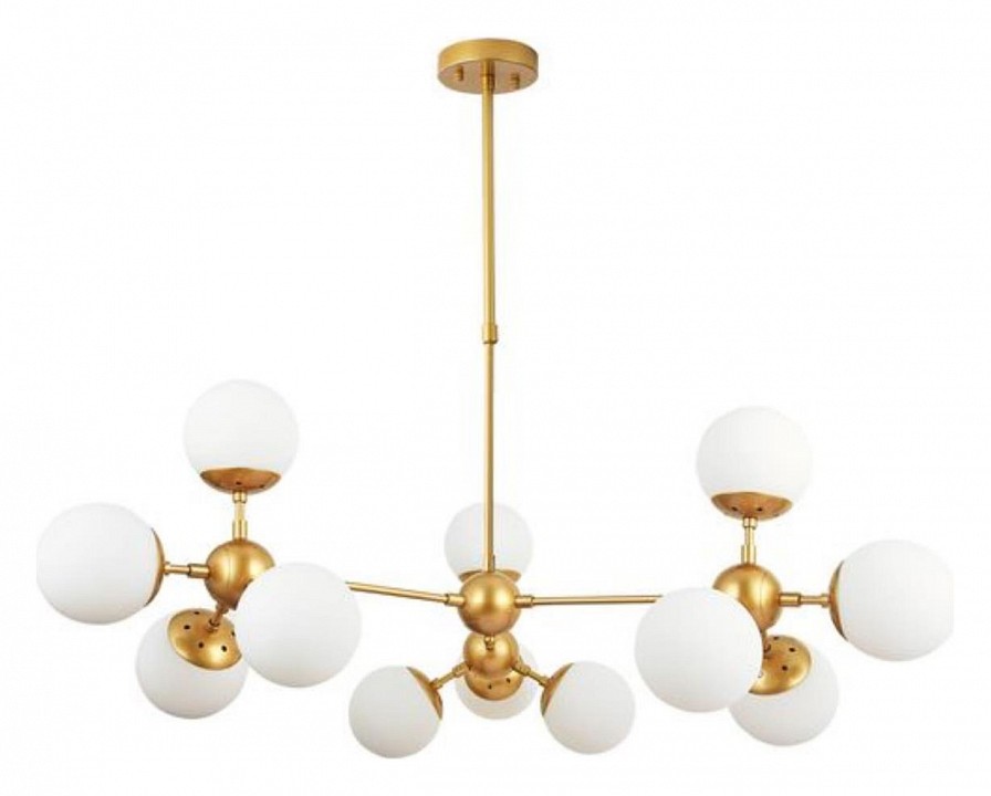 Люстра на штанге arte lamp bolla a1664sp-12go