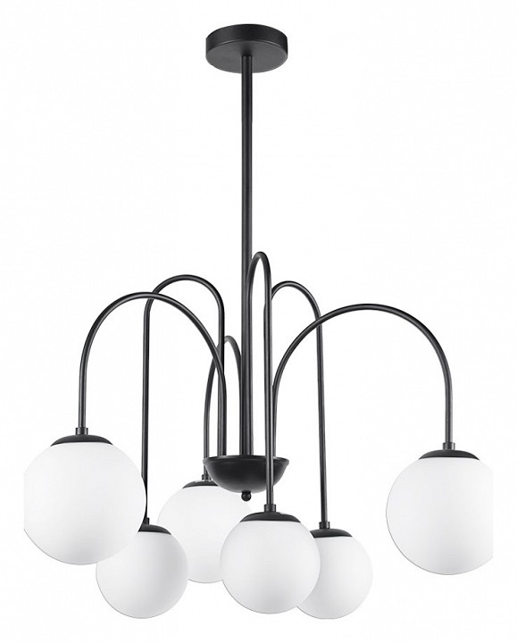 Люстра на штанге arte lamp mebsuta a1675lm-6bk