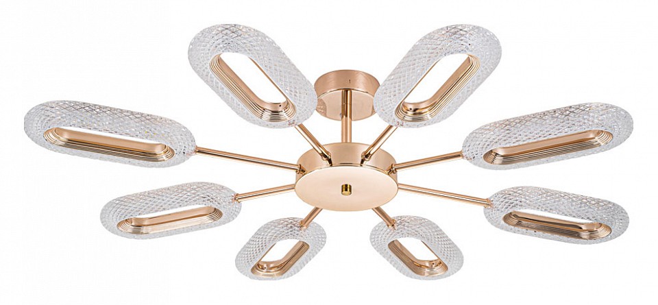 Люстра на штанге arte lamp ovale a2489pl-8go