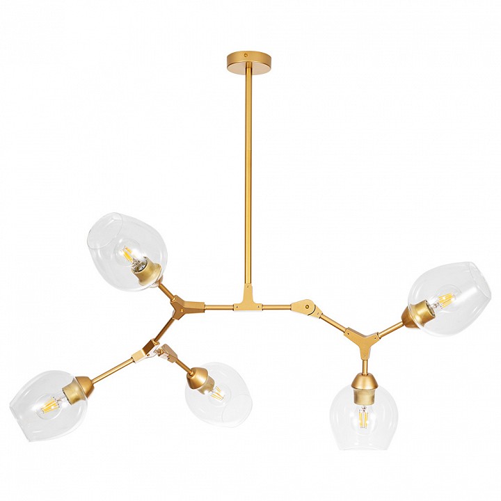 Люстра на штанге arte lamp yuka a4103sp-5go