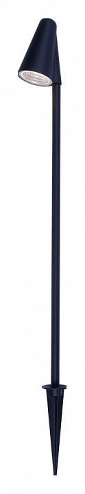 Наземный низкий светильник arte lamp muphrid a4109fn-1bk