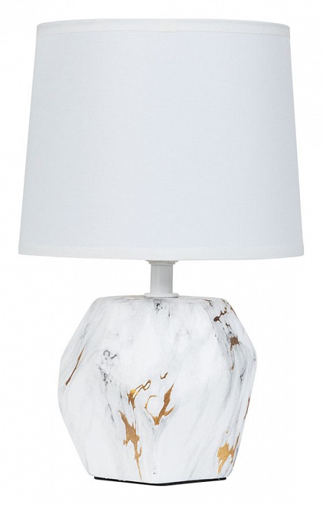 Настольная лампа декоративная arte lamp zibal a5005lt-1wh